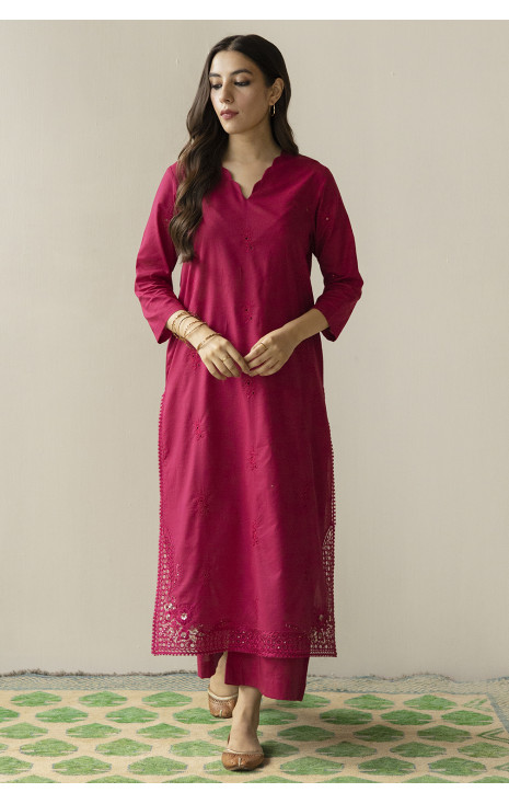 Fuchsia Pink Outfit